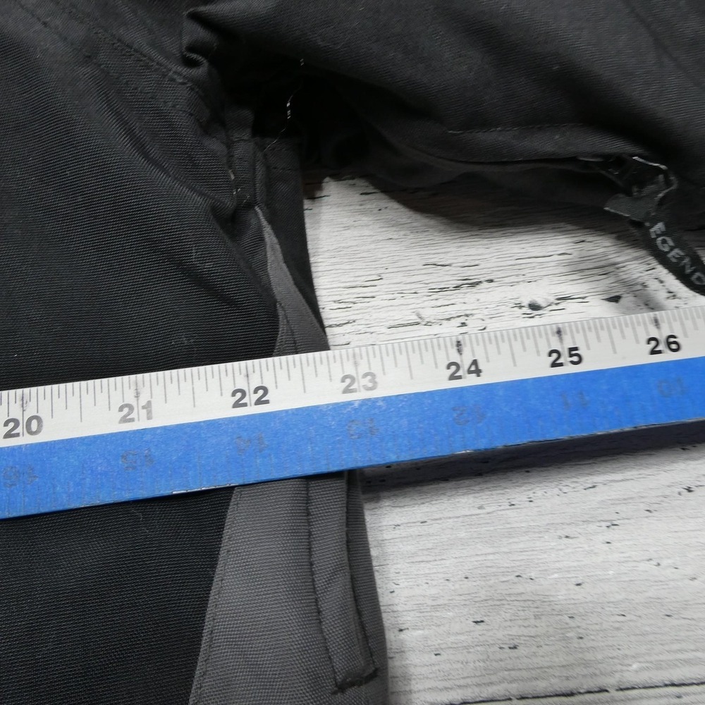 Legendary Whitetail Arctic Shield Jacket Mens L Black Gray Insulated Zip Pockets - Picture 9 of 10
